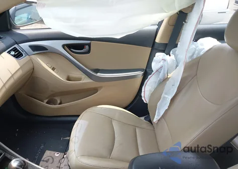 2013 Hyundai Elantra Limited из США, поврежденный, VIN 5NPDH4AE9DH205899